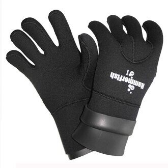 Перчатки Hammerfish AQUASTRETCH KEVLAR 5 мм, пятипалые, сухие