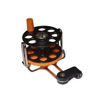 Катушка Pelengas комбинированная с нержавеющим кронштейном и креплением для GoPro 65 мм