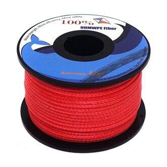 Линь DYNEEMA DP Red 1.6 мм. (340 кг) 1 метр
